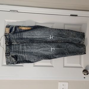 NWT straight leg acid washed jeans